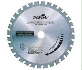 Diş TCT Uçlu Daire testereler kesme metaller için OEM Trapez şeklinde