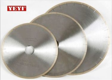 Süper İnce Sürekli Rim Elmas Mermer, Kireçtaşı Slab Kenar Kesme için Bıçakları