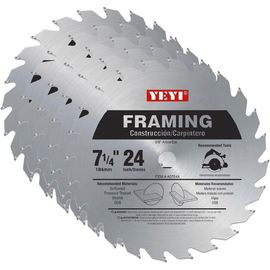 Stok öğeler 7-1 / 4 "24T DKO TCT Uçlu Daire Wood Kesme ABD pazarı DIY Testere x