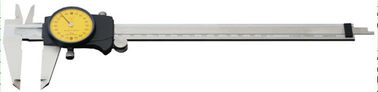 Ti Kaplama Mono - blok Dial Vernier Kaliper 0 mm - 200 mm Paslanmaz Çelik