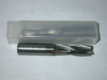 Mikro-Hububat CNC Karbit Bitleri Sert Karbür 3 Flüt Kaba Sarmal Bits, Aşağı / Yukarı Kesim