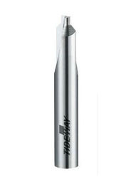 Ahşap Kesiminde Mikro Hububatlı Solid Carbide CNC Karbit Uçları ile İki Flüt Sıkıştırma Graverı