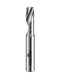 Yumuşak Ahşap Kesiminde Bir Flüt Spiral Bit, Mikro-Taneli Solid Carbide CNC Karbit Uçları