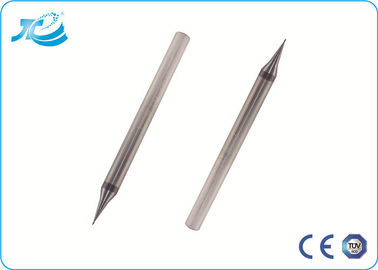 TiAlN Kaplama Solid Karbür Kesici Aletler, 0.5 mm Mikro Çaplı Düz ​​Uç Mill