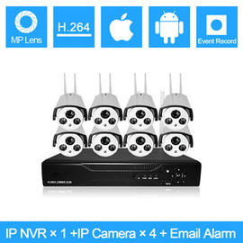 Tak ve Otomatik Olarak Bağlanabilen HD 8 Kanallı NVR Sistemi WIFI Router