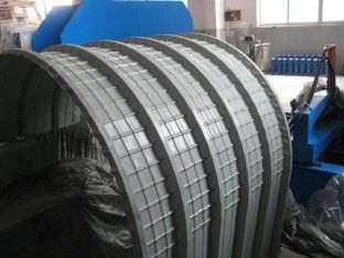 Oluklu Levhalar için 0.85KW Hidrolik Kemer Bükme Çatı Panel Rulo Şekillendirme Makinesi