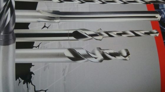 Katı karbid yüksek hızlı Drill bit standart tip, CNC yüksek hassas Delme